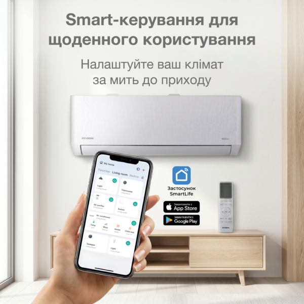 Кондиціонер Hyundai ARN12TSSUAWF4/ARU12TSSUAWF4 — фото 4